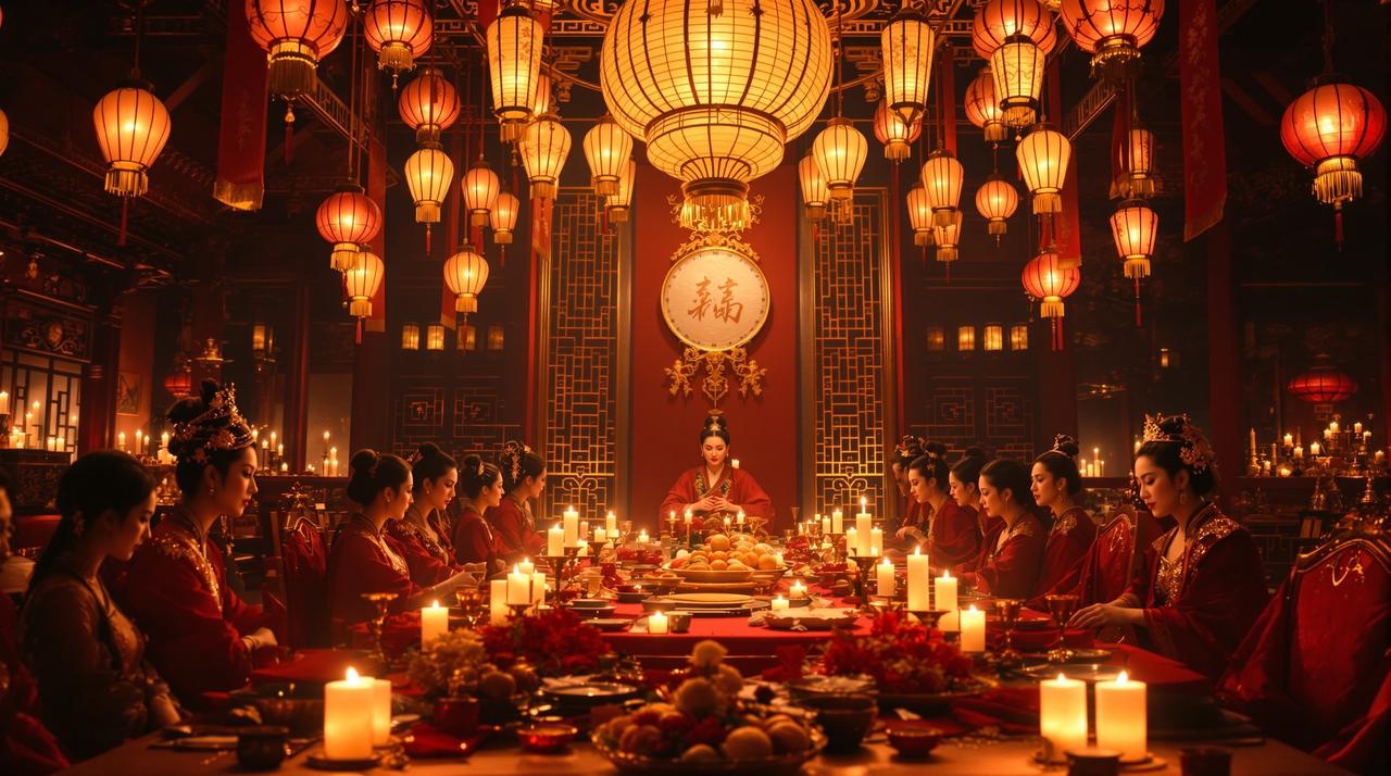某古装剧杀青宴曝光,主演阵容豪华